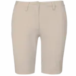 Dames chino bermudashorts, beige — productfoto 6