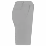 Dames chino bermudashorts, fine grey — productfoto 12