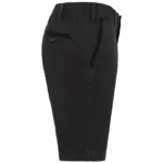 Herenbermuda met verwassen look, washed charcoal — productfoto 2