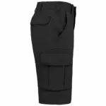 Herenbermuda met diverse zakken, black — productfoto 5