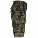 Herenbermuda met diverse zakken, olive camouflage — productfoto 9