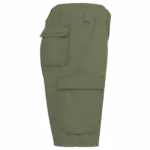 Lichte damesbermuda met diverse zakken, light khaki — productfoto 7