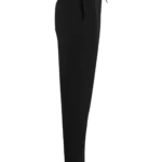 Ecologische fleece joggingbroek voor heren, black — productfoto 5