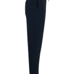 Ecologische fleece joggingbroek voor heren, navy — productfoto 6