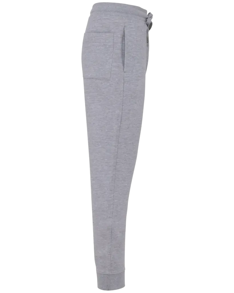 Ecologische fleece joggingbroek voor heren, oxford grey — productfoto 7