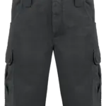 Heren bermuda met meerdere zakken, dark grey — productfoto 7