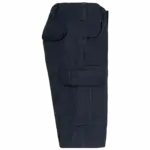 Heren bermuda met meerdere zakken, dark navy — productfoto 7