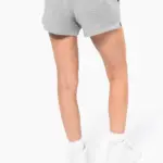 Ecologische damesshort van french terry — productfoto 2