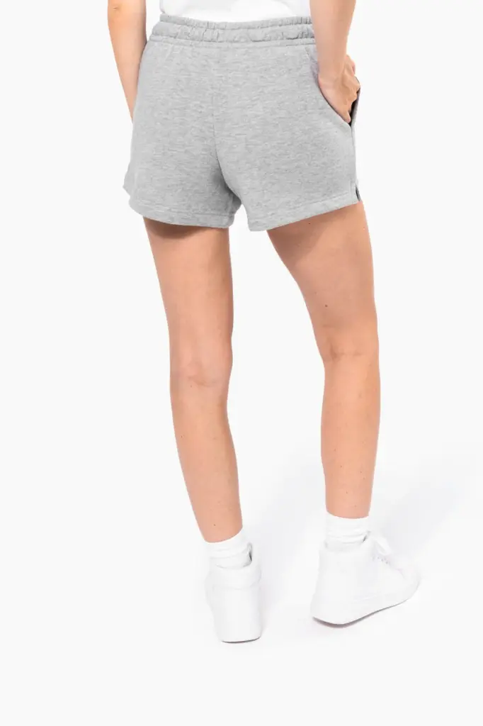 K799-02_2024 - Hidalgo-werbeartikel Ecologische damesshort van french terry — productfoto 2