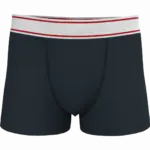 Boxershort, navy / white / red stripes — productfoto 10