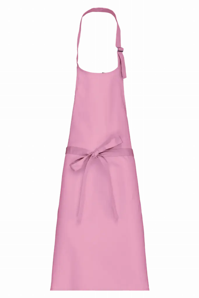 Schort van polykatoen zonder zak, dark pink — productfoto 16