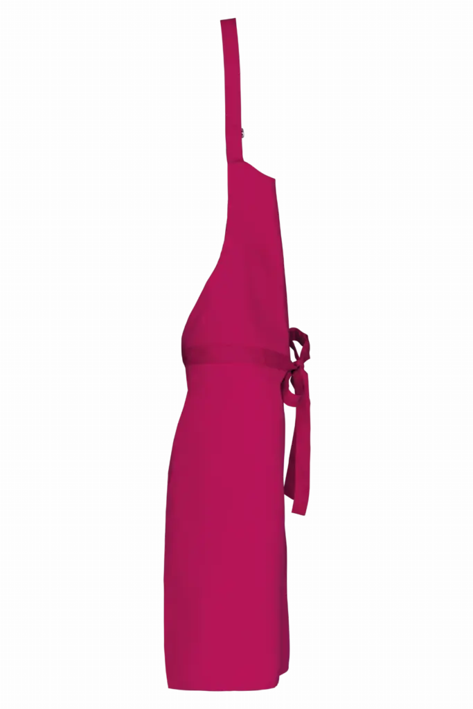 PS_K8000-S_FUCHSIA - Hidalgo-werbeartikel Schort van polykatoen zonder zak, fuchsia — productfoto 17