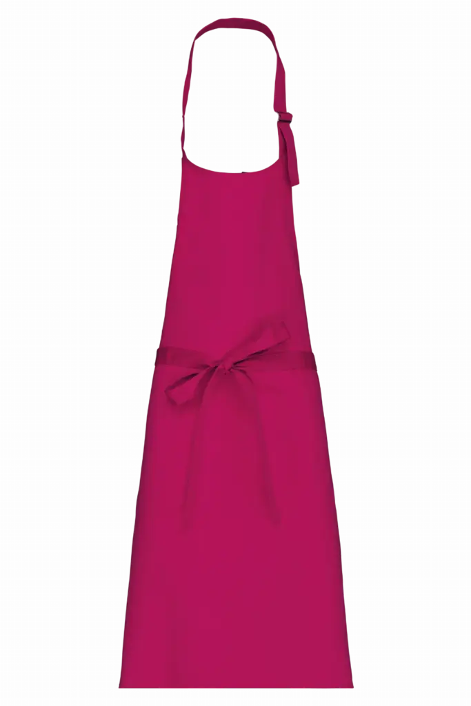 Schort van polykatoen zonder zak, fuchsia — productfoto 18