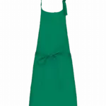 Schort van polykatoen zonder zak, kelly green — productfoto 20