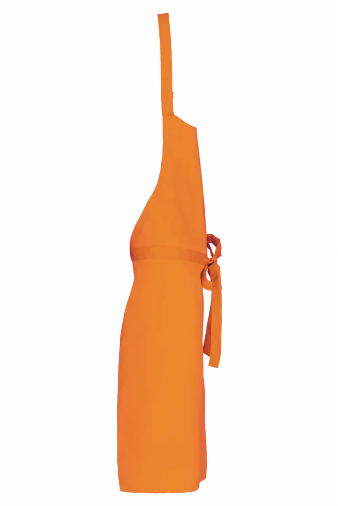 PS_K8000-S_ORANGE - Hidalgo-werbeartikel Schort van polykatoen zonder zak, orange — productfoto 27