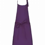 Schort van polykatoen zonder zak, purple — productfoto 29