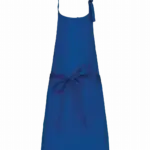 Schort van polykatoen zonder zak, royal blue — productfoto 31