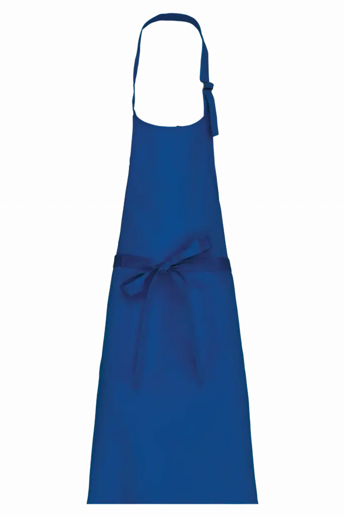 Schort van polykatoen zonder zak, royal blue — productfoto 31