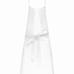 Schort van polykatoen zonder zak, white — productfoto 34