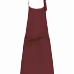 Schort van polykatoen zonder zak, wine — productfoto 35