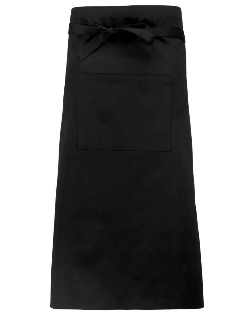 PS_K8004_BLACK - Hidalgo-werbeartikel Extra lang schort, black — productfoto 5
