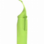 PS_K8007-S_LIME - Hidalgo-werbeartikel Schort met zak van biologisch katoen, lime — productfoto 19