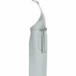 PS_K8007-S_SNOWGREY - Hidalgo-werbeartikel Schort met zak van biologisch katoen, snow grey — productfoto 27