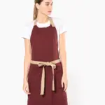 Ecologisch unisex schort — productfoto 2