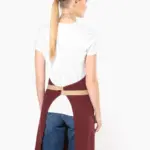 Ecologisch unisex schort — productfoto 3