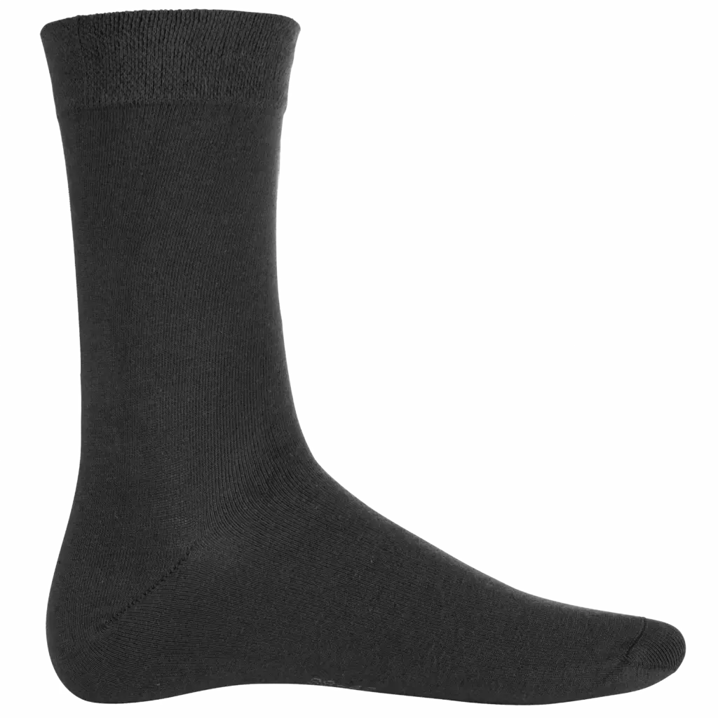 Katoenen sokken, black — productfoto 2