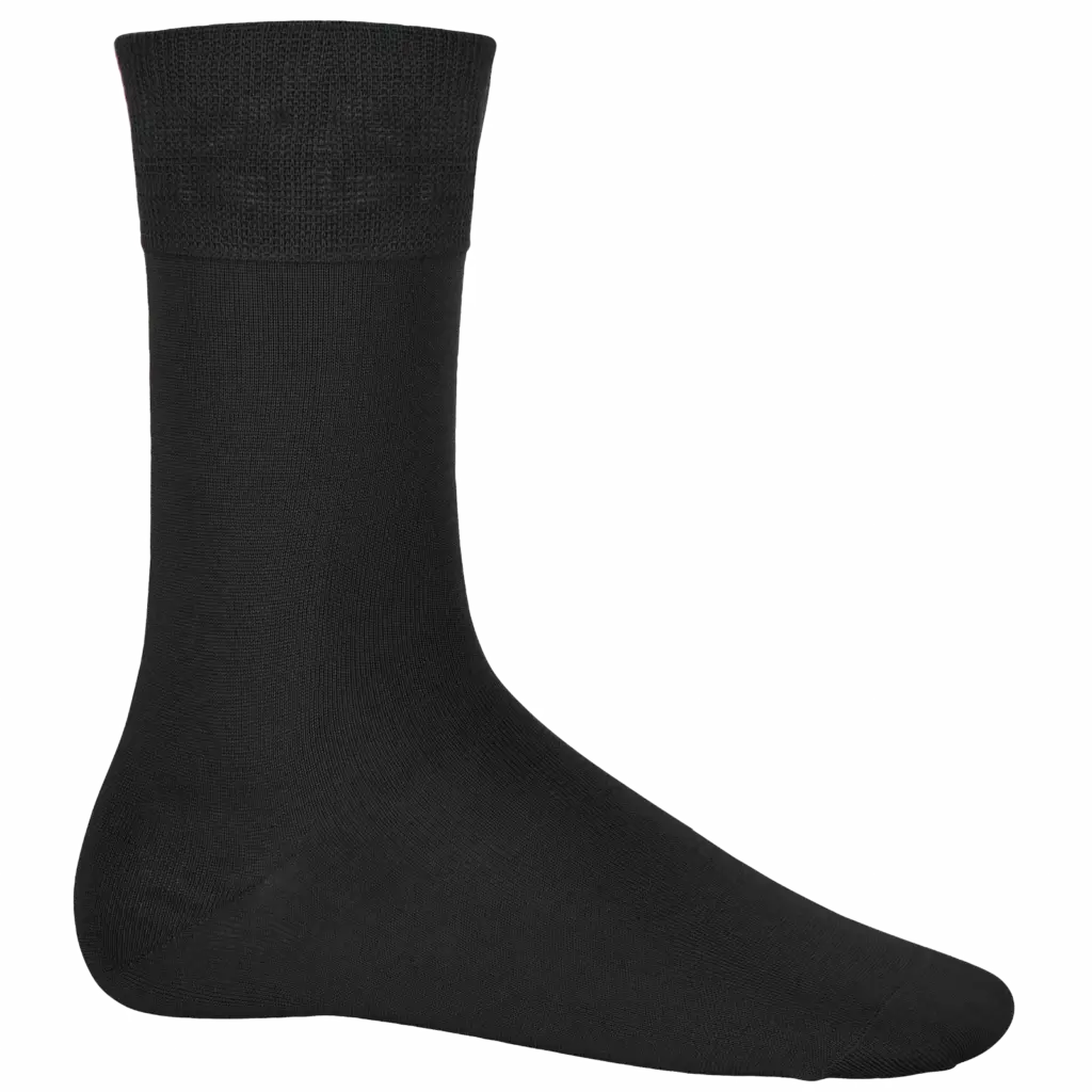 PS_K813_BLACK - Hidalgo Katoenen sokken, black — productfoto 2
