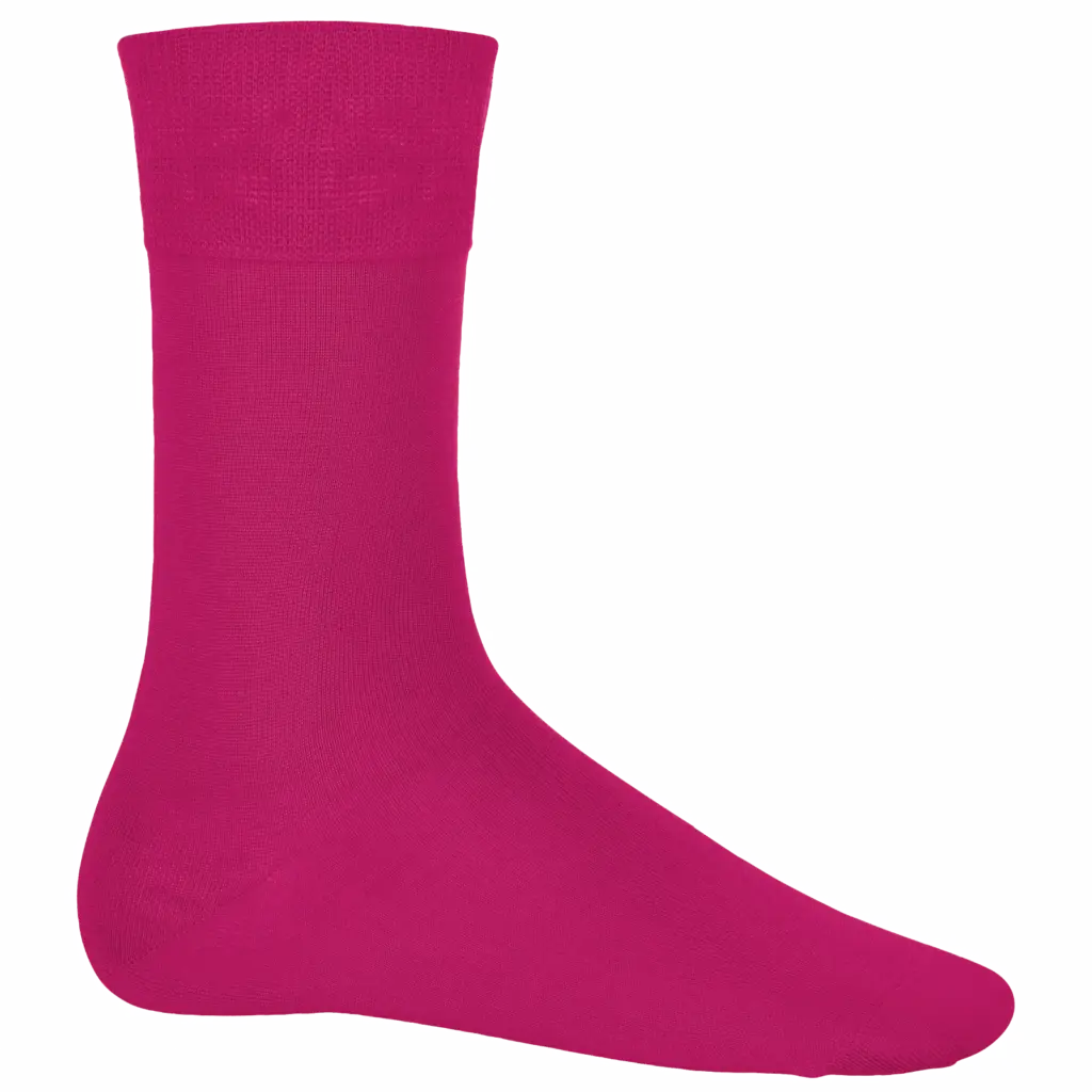 PS_K813_FUCHSIA - Hidalgo Katoenen sokken, fuchsia — productfoto 3