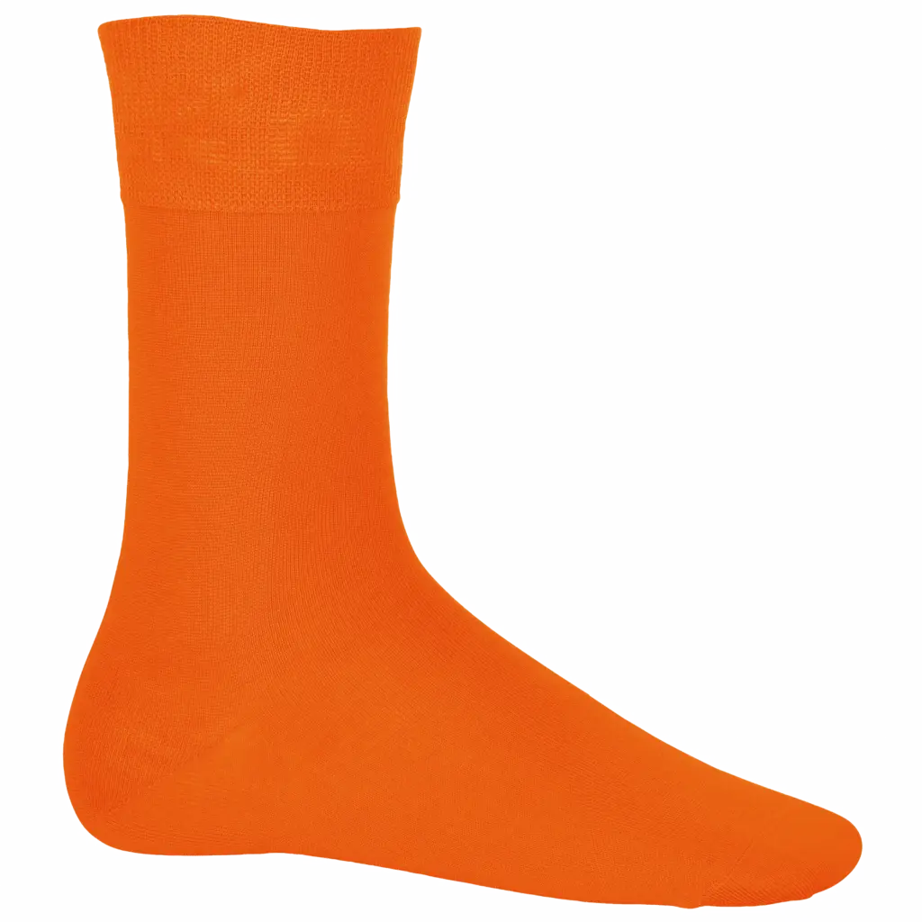 PS_K813_ORANGE - Hidalgo Katoenen sokken, orange — productfoto 6