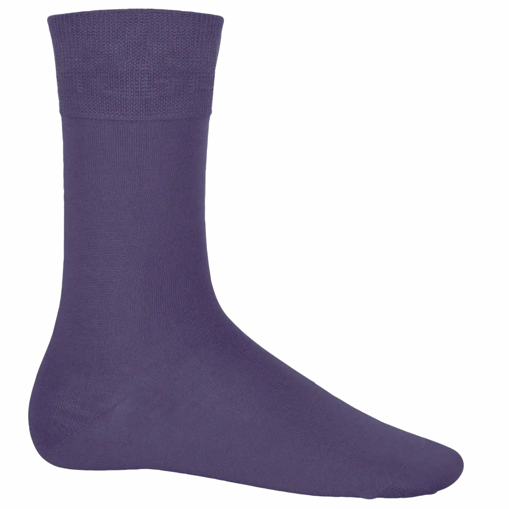 PS_K813_PURPLE - Hidalgo Katoenen sokken, purple — productfoto 7