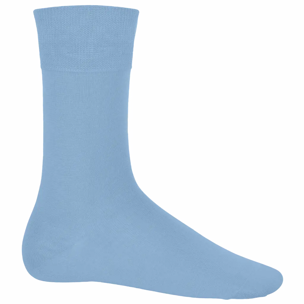 PS_K813_SKYBLUE - Hidalgo Katoenen sokken, sky blue — productfoto 9