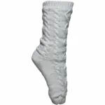 PS_K815_SNOWGREYMELANGE - Hidalgo Huissokken met sherpavoering, snow grey melange — productfoto 7