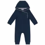 Babypakje met capuchon, navy / oxford grey — productfoto 2