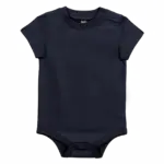 Babyromper korte mouwen, navy — productfoto 4