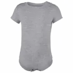 Babyromper korte mouwen, oxford grey — productfoto 5