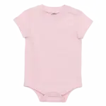 Babyromper korte mouwen, pale pink — productfoto 6