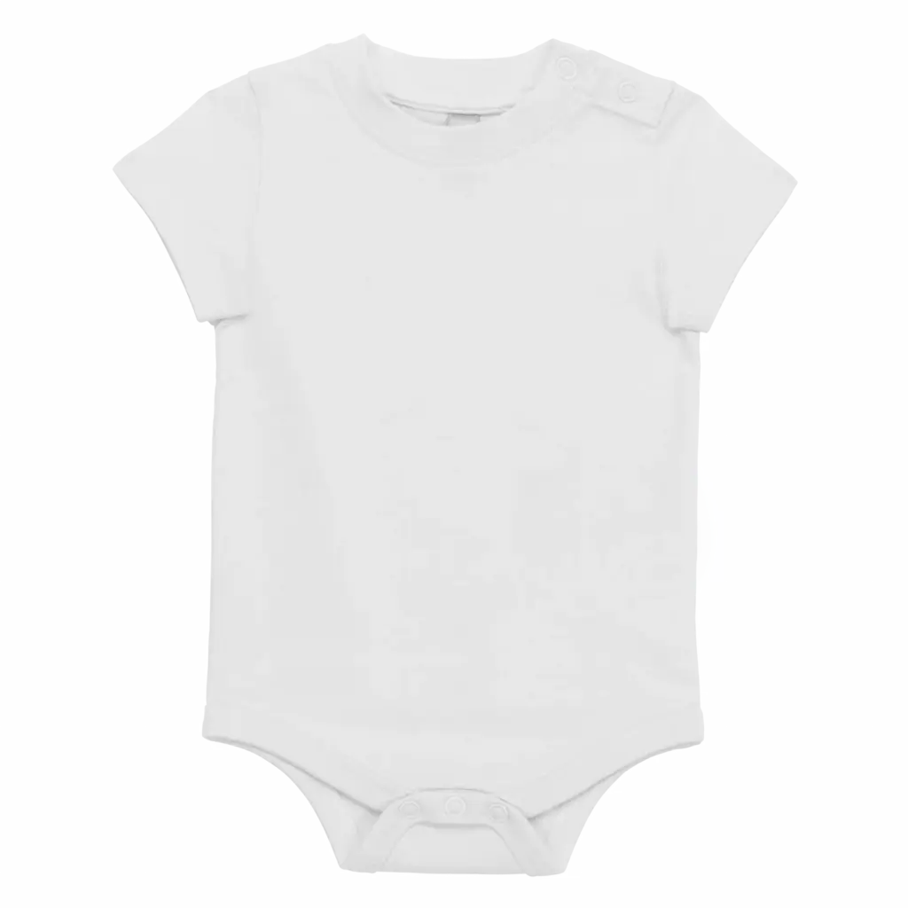 Babyromper korte mouwen, white — productfoto 9
