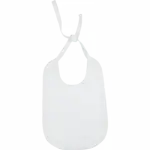 PS_K832_WHITE - Hidalgo-werbeartikel Slabbetje, white — productfoto 8