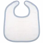 Slabbetje, white / sky blue — productfoto 4