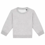 Ecologische baby sweater, oxford grey — productfoto 5
