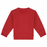 Ecologische baby sweater, terracotta red — productfoto 7