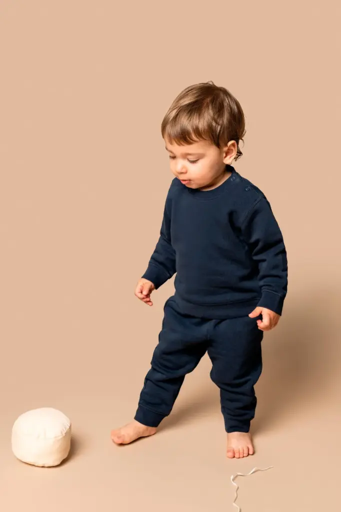 Ecologische fleece babybroek