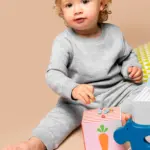 Ecologische fleece babybroek — productfoto 3