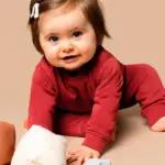 Ecologische fleece babybroek — productfoto 4