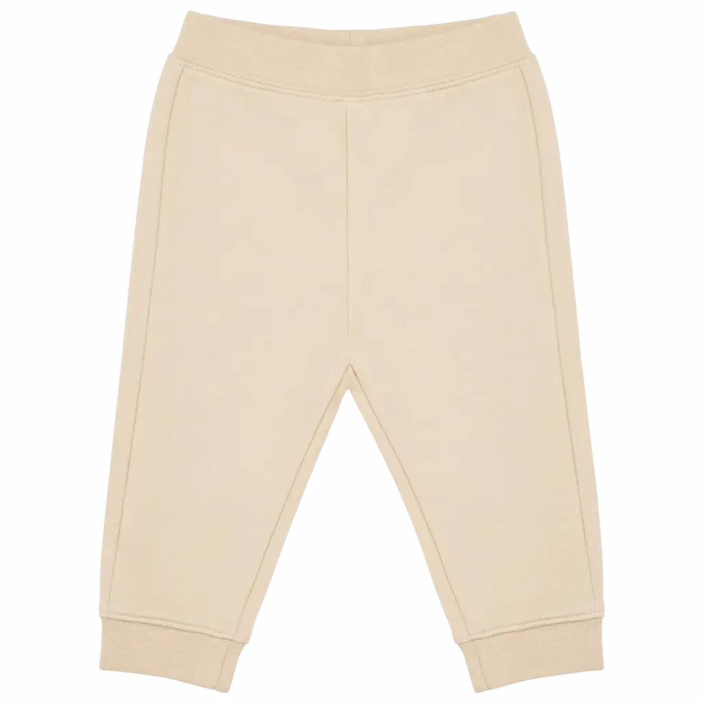 PS_K836_LIGHTSAND - Hidalgo-werbeartikel Ecologische fleece babybroek, light sand — productfoto 6