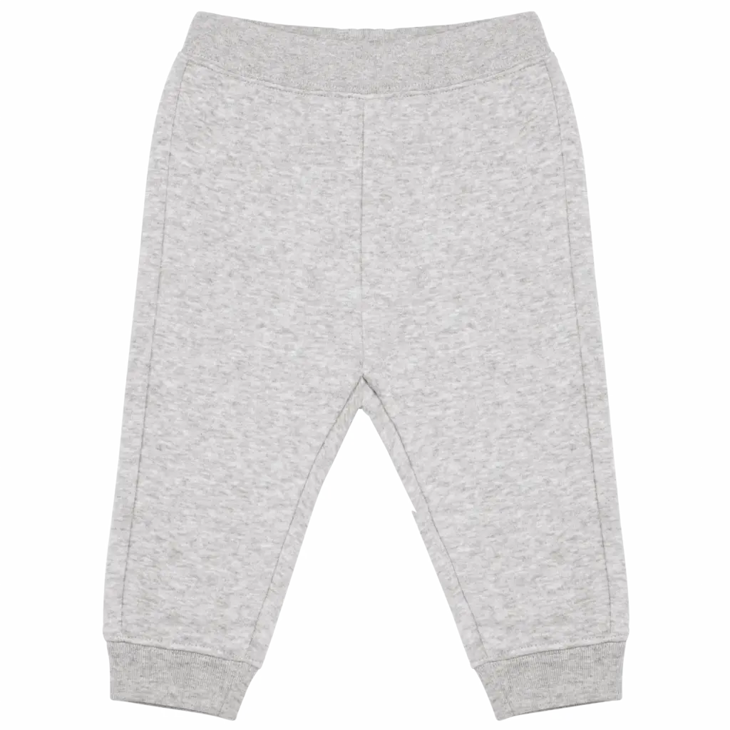 PS_K836_OXFORDGREY - Hidalgo-werbeartikel Ecologische fleece babybroek, oxford grey — productfoto 8
